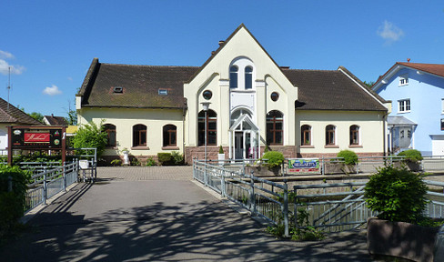 Provisionsfrei: Traumhaftes Inselgrundstück (2.132 qm) mit 3 Gebäuden (1.045 qm) - Nähe Europapark