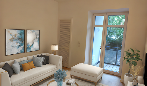 Energy-efficient 4-room apartment, new and first occupancy, balcony to the garden, end of a cul-de-sac