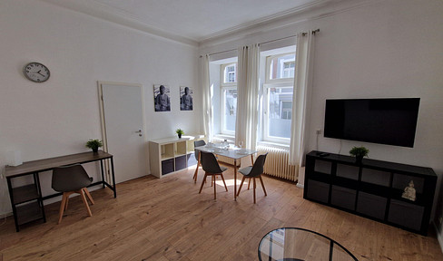 Aachen City - WG geeignete, möblierte 3 Zimmer Wohnung