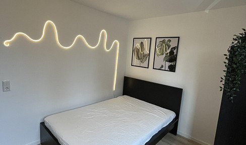 Central city apartment near the Schweinau subway station completely renovated and furnished with EBK