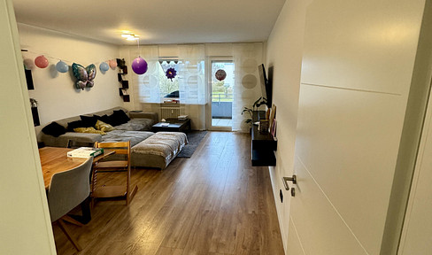 3-room apartment with balcony and underground parking space