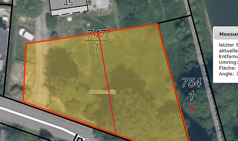 Building plot for sale in Mendig - dream location