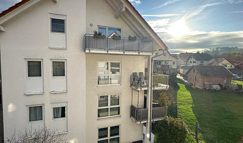 Neues Bad u. neue Küche: Gemütliche Wohnung nahe B19 zw. Eisenach u. Bad Salzungen
