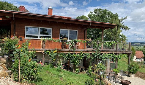 Hochwertiges Holzhaus im Chaletstil