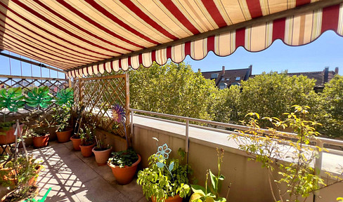 Absolute rarity: Unique penthouse apartment above the rooftops of Karlsruhe Mühlburg