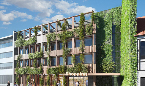 Frisches Design-Büro/Kanzlei/Praxis/CoWorking im grünen Gebäude mitten in Alfeld-teilbar ab 50 m²