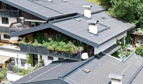 4.5 room garden apartment in a quiet central location