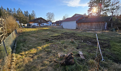 550 sqm dreamlike building plot in Seeshaupt - natural idyll between Lake Starnberg and Osterseen