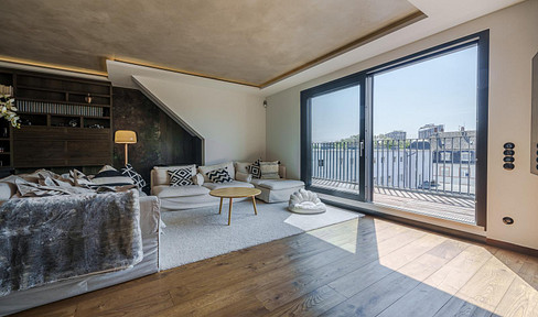 Penthouse in Frankfurt's Eastend for sale near the ECB