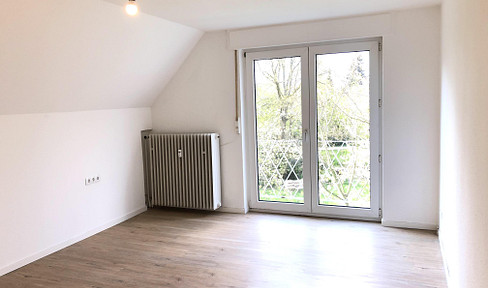 Schöne 1-Zimmer-Wohnung mit moderner Küche und französischem Balkon / Nähe Stauteiche