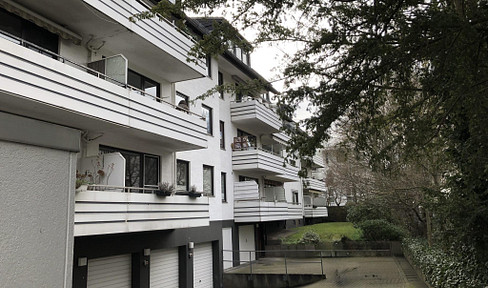 Bright 3-room apartment with balcony and garage
