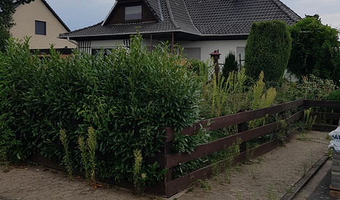 Detached house in need of renovation with large garden