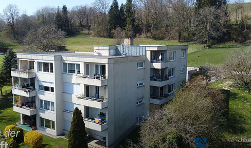 Quiet apartment with wonderful view, EBK in Lottstetten