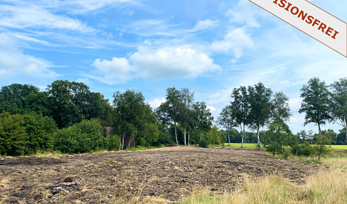 Großes provisionsfreies Baugrundstück in Tüschendorf, Grasberg