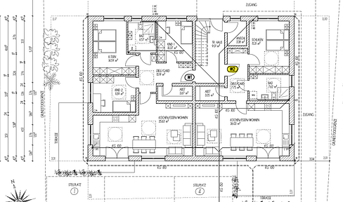 First occupancy: Attractive 2-room apartment in Cham - KFW 40 standard - (W2)