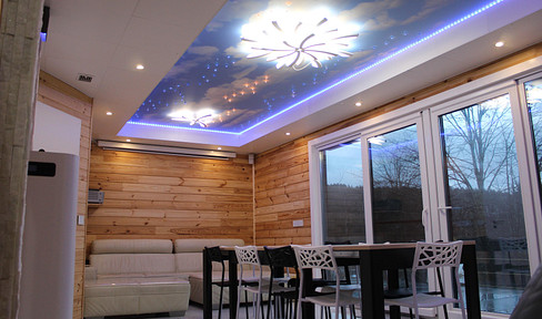 Luxury house by the lake_ log cabin_ vacation home_ at least 7 % yield