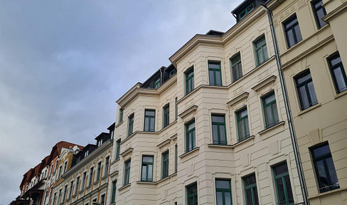 2-Zimmer-Wohnung mit Balkon in Gründerzeithaus Leipzig-Reudnitz