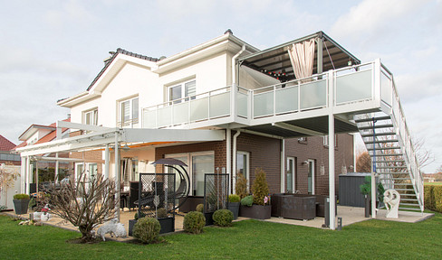 On the edge of a field - detached house on the outskirts of Hanover