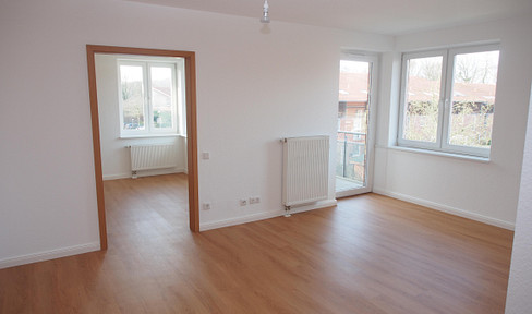 Light-flooded, barrier-free apartment in the Klosterforst district, first occupancy after renovation