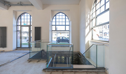 Café, wine bar, luxury gym, showroom – approximately 252 square meters in the LöwenBau building, Waldshut-Tiengen (G01).