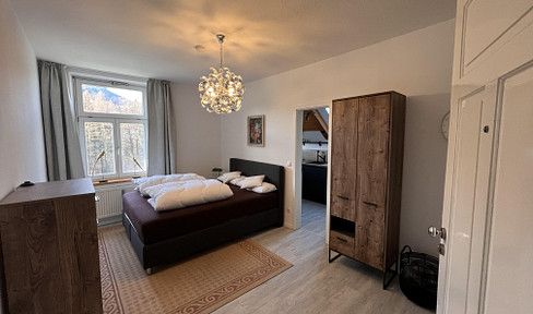 Vollmöblierte Ferienwohnung / Apartment am Fuß des Hochgern