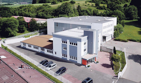 Office + warehouse + production - versatile use - well equipped - on the A66 - also partial areas