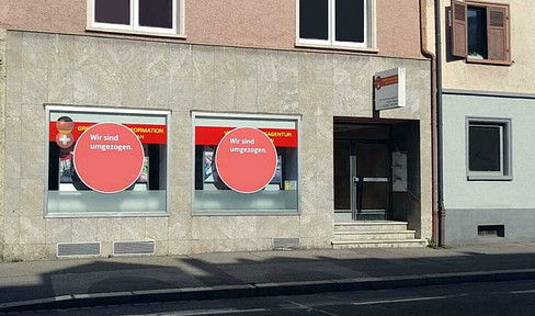No commission! Office with warehouse / garage 114 sqm in Lörrach for sale