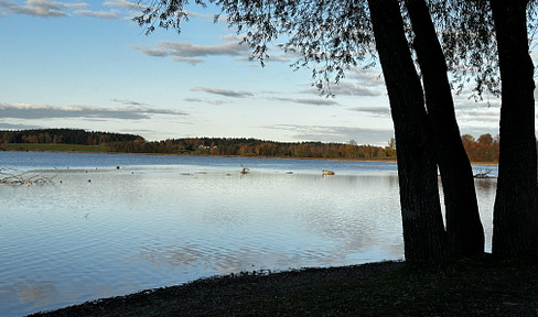 Exclusive detached house with granny apartment and panoramic views of Lake Chiemsee