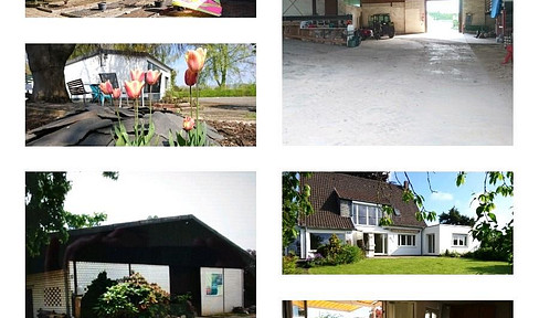 Chic house + courtyard with 620 sqm hall, fountain etc.