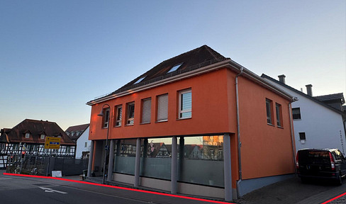 5,14% Renditeobjekt im Zentrum von Kandel Wohn & Geschäftshaus OPTION inkl. Bauplatz Eckgrundstück