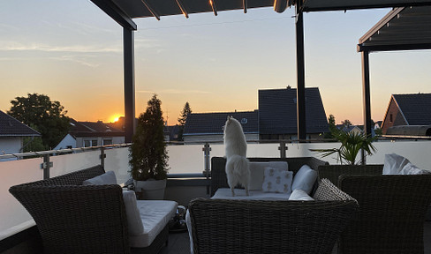 Architect's house, unique penthouse apartment