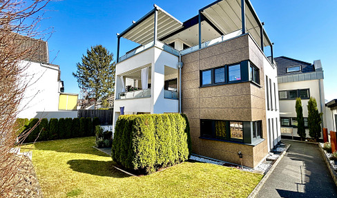 Architect's house, modern with penthouse