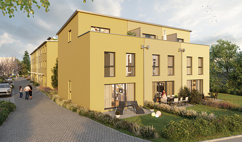 Family-friendly mid-terrace house, solar, heat pump, daycare center, suburban train
