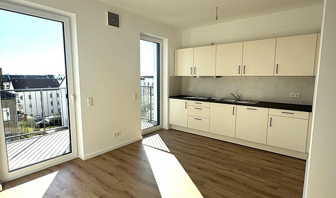 Moderne 2 Zi. Neubauwohnung, KfW 40 Standard, energieeffizient & komfortabel
