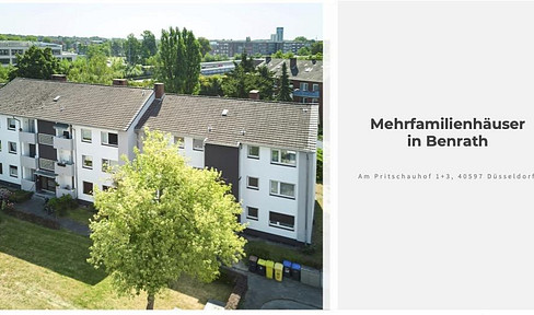 Mitten in Benrath ! Mehrfamilienhaus mit Rendite, Potenzial Bauantrag und Abgeschlossenheit
