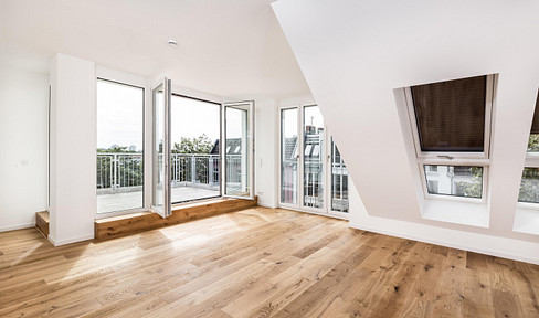 Penthouse-Maisonette-Wohnung mit 17m² Dachterrasse, direkt v. Eigentümer - keine Maklerkosten