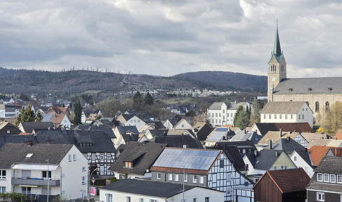 Barrierefreie 3-Zi-Wohnung im Hochsauerlandkreis (Medebach Zentrum), bezugsfrei, Garage