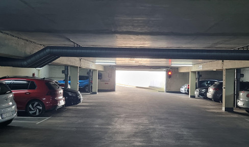 Underground parking space in Duisburg-Rahm near DUS airport and S-Bahn