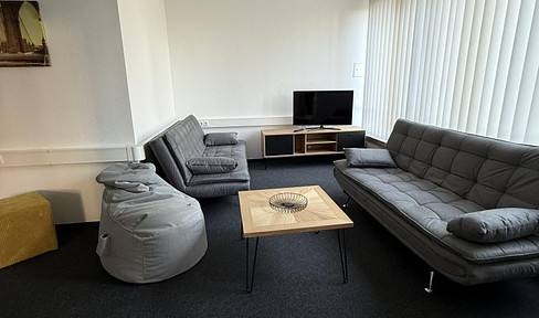 Flexible rental / Shared flat in the heart of Karlsruhe / Fully furnished & modernized