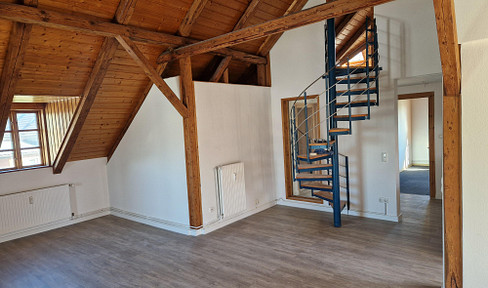 Beautiful, spacious, and affordable apartment in a rural yet well-connected location, spread over two levels.