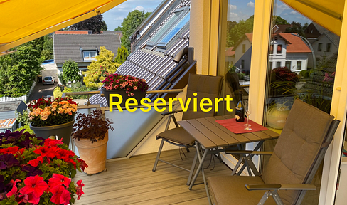 Reserviert Sonnige 3 Zi. ETW im ❤️ von Rellingen mit TG & 2 Balkonen