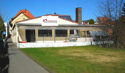 Versatile workshop in a central location with excellent infrastructure