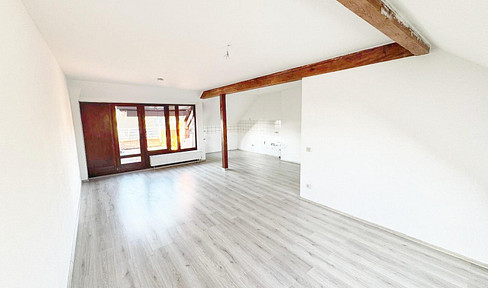 Renovated apartment with roof terrace, garden and parking space right next to Strünkede Castle Park WBS