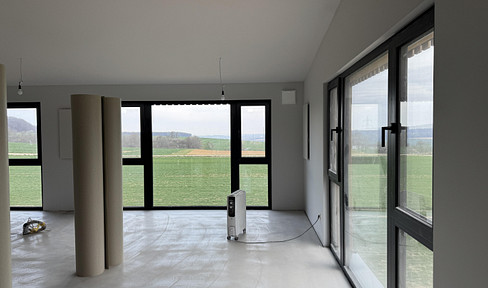 Viewing: 10.05.25 11h - 3 room apartment with distant view + PV system in the "Wohnprojekt-Bermbach"