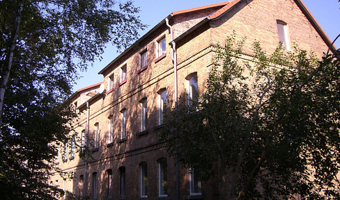 Listed apartment building with 12 units & large plot in Lauchammer OT Kostebrau