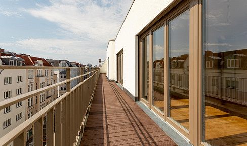 H9-Penthouse 1 → Luxuriöses Penthouse mit Dachterrasse und Panoramablick