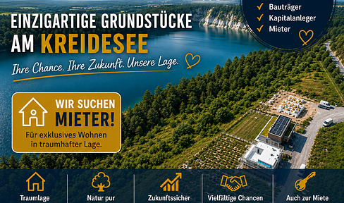 TOP BAUGRUNDSTÜCK ca. 970 m² 1. Reihe, unverbaubarer Seeblick, Hemmoor im Landkreis Cuxhaven