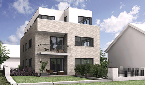 Sustainability meets living comfort! First floor apartment with garden, KFW 40 NH standard