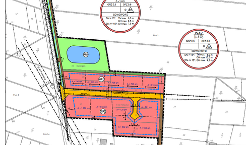 Building plots for sale in Wölferlingen (in the Düringen district)
