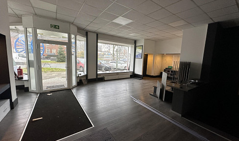 Gewerbefläche in Kray mit bis zu 7 Parkplätzen, Fensterfront, Büro, Lager